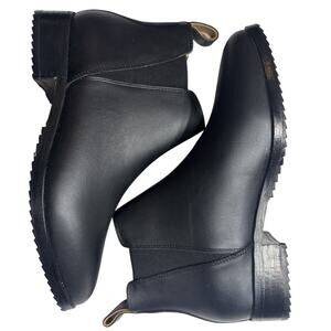 Nisolo Eva Everyday Chelsea Boot Women’s‎ Size 6.5 Black Slip-On Ankle Boot NIB